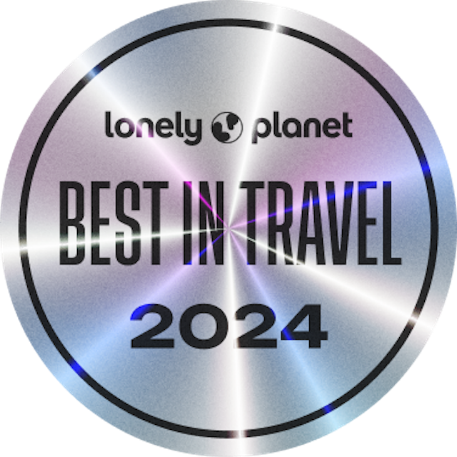 Lonely Planet Award for the Best in Travel in 2024